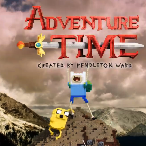 Adventure Time Intro aus LEGO