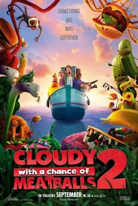 Poster zu Cloudy With Chance Of Meatballs 2