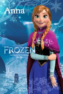 Charakter Poster zu Disneys Frozen