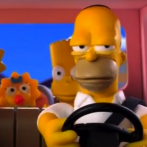 Simpsons Couch Gag in Stop-Motion